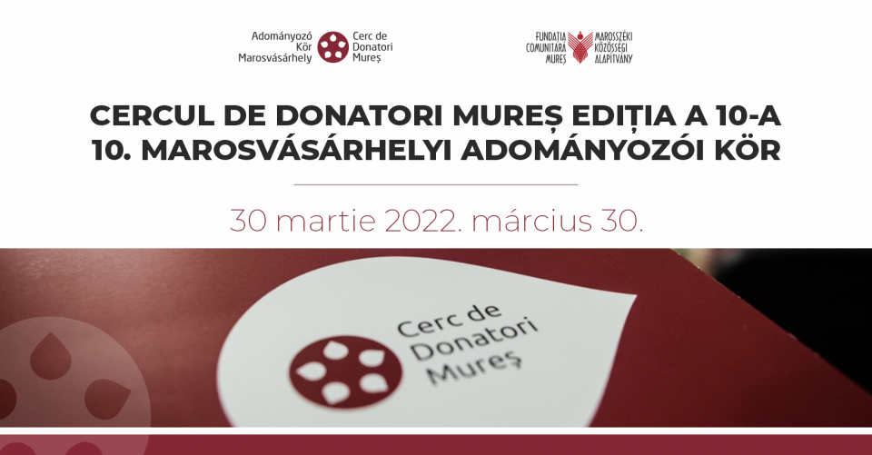 X. Donor Circle Mures