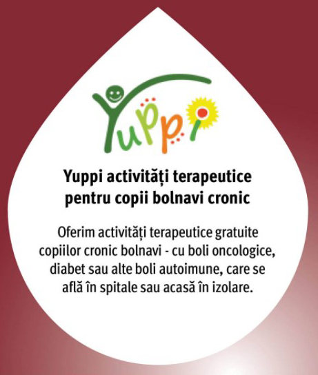 Yuppi Camp - Activități terapeutice pentru copii bolnavi cronic 